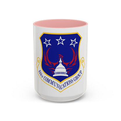 844th Communications Group (U.S. Air Force) Accent Coffee Mug