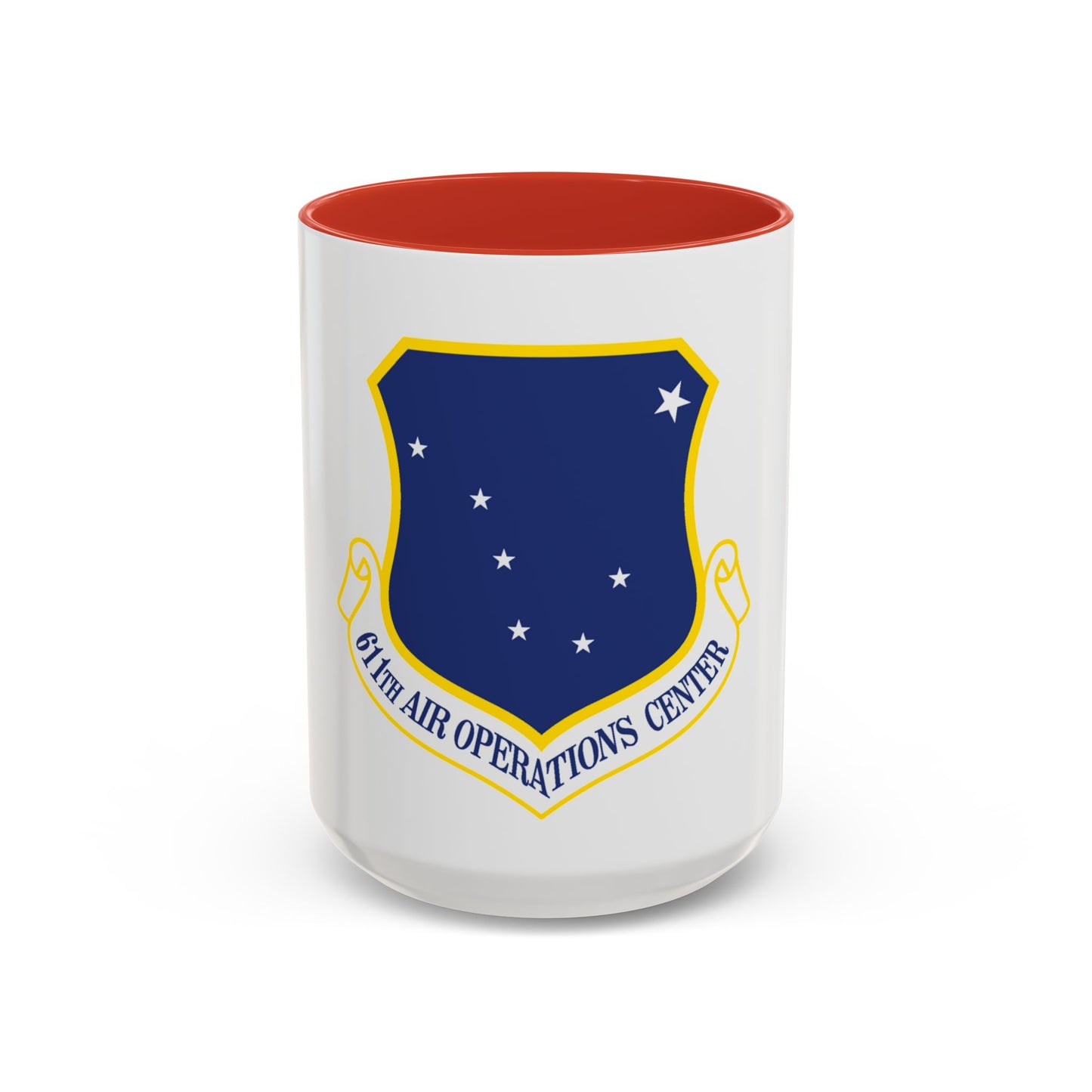 611th AOC (U.S. Air Force) Accent Coffee Mug