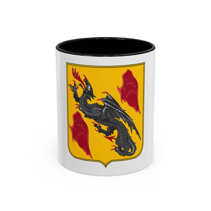 81 Airborne Antiaircraft Artillery Battalion 2 (U.S. Army) Accent Coffee Mug