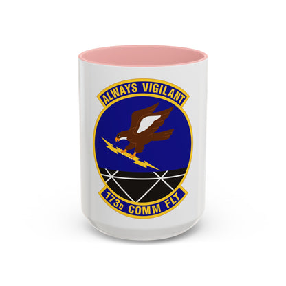 173d Communications Flight (U.S. Air Force) Accent Coffee Mug
