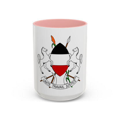 Coat of arms of Upper Volta (1967-1984) - Accent Coffee Mug