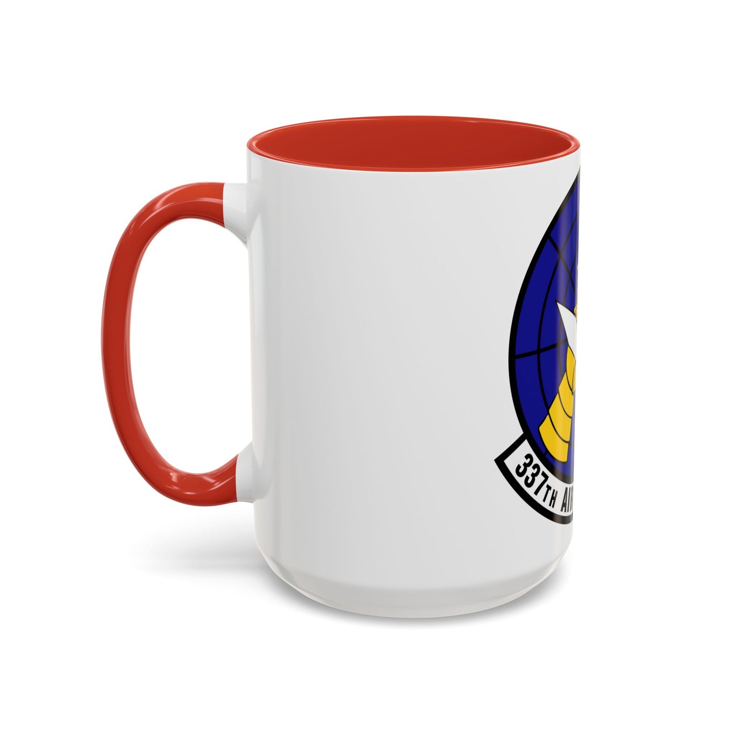 337 Air Control Squadron AETC (U.S. Air Force) Accent Coffee Mug