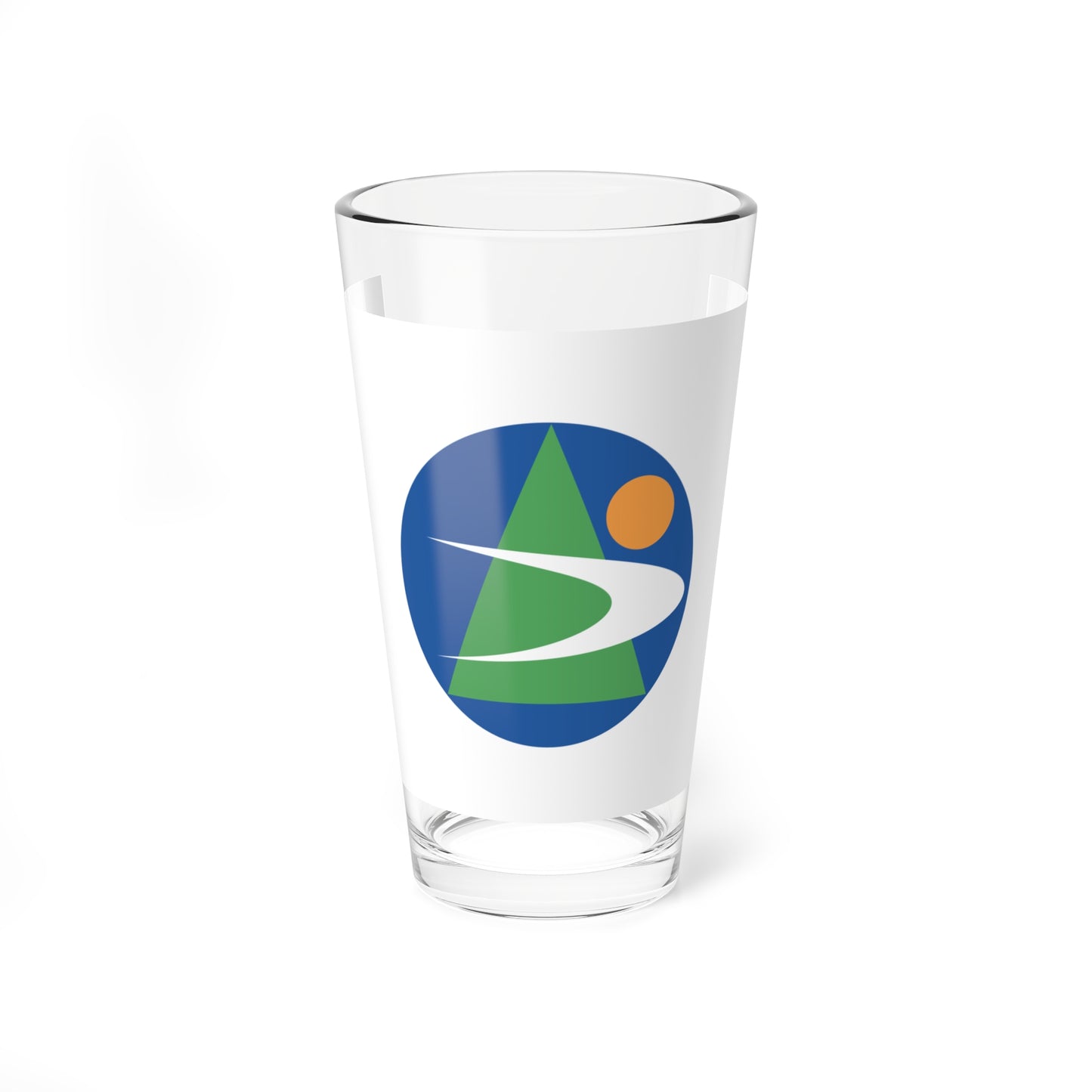 Flag of Tainai Niigata (Japan) Pint Glass 16oz