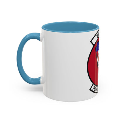 76th Fighter Squadron (U.S. Air Force) Accent Coffee Mug