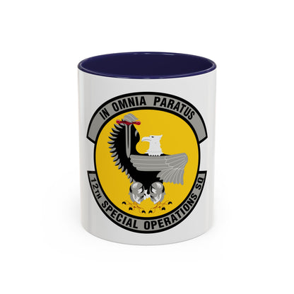 12 Special Operations Squadron AFSOC (U.S. Air Force) Accent Coffee Mug
