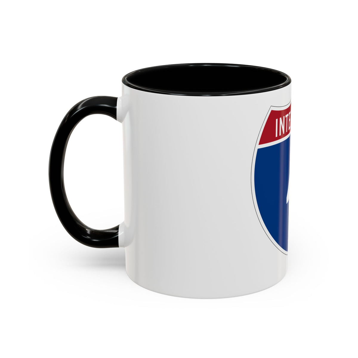 Interstate 4 (U.S. Highways) Accent Coffee Mug