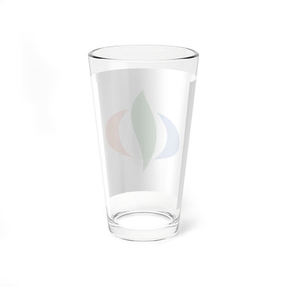 Flag of Chuo Yamanashi (Japan) Pint Glass 16oz