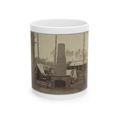 Breaking Camp, Brandy Station, Va. (U.S. Civil War) White Coffee Mug