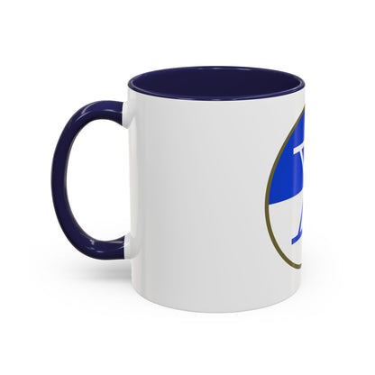 X Corps (U.S. Army) Accent Coffee Mug