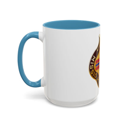 25 Surgical Hospital (U.S. Army) Accent Coffee Mug