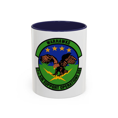 4 Air Support Operations Sq USAFE (U.S. Air Force) Accent Coffee Mug