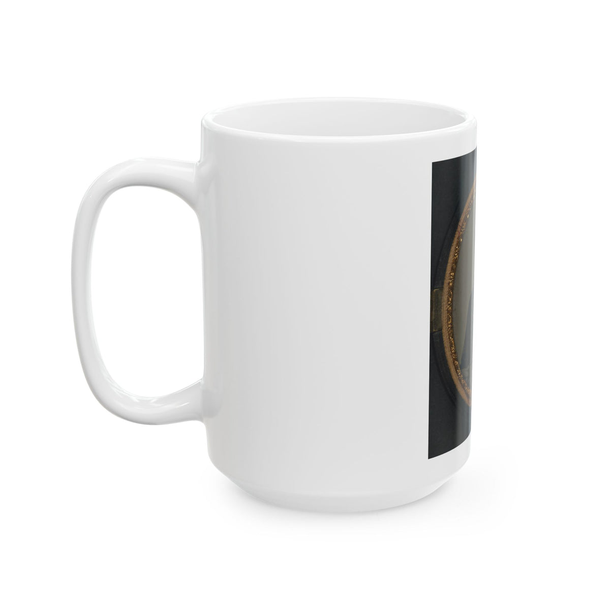 Unidentified Soldier In Union First Sergeant's Uniform (U.S. Civil War) White Coffee Mug