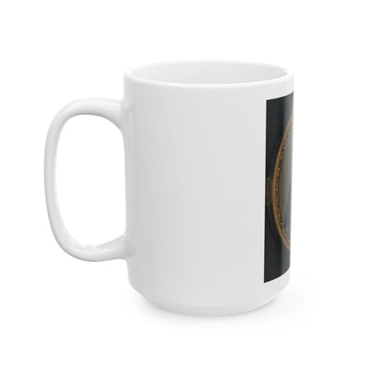 Unidentified Soldier In Union First Sergeant's Uniform (U.S. Civil War) White Coffee Mug