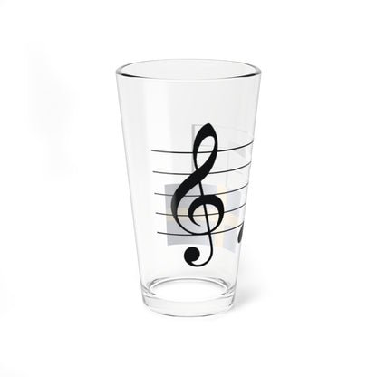 MusicalnotesSweden (Sweden) Pint Glass 16oz