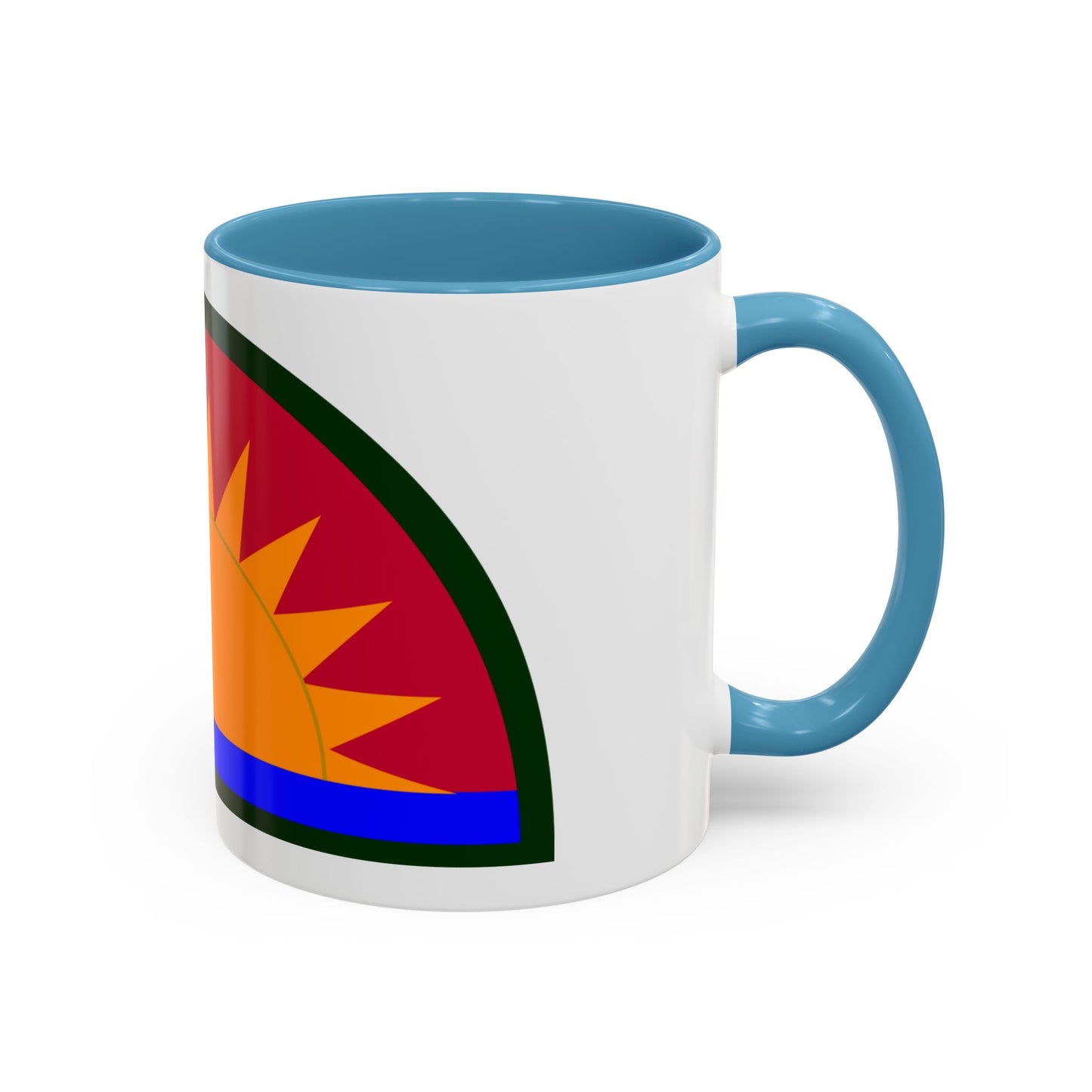 41st Infantry Division SSI (U.S. Army) Accent Coffee Mug