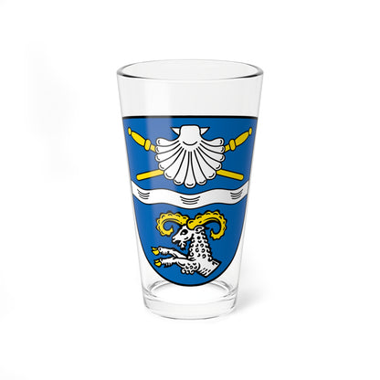 DEU Achslach COA (Germany) (Coat of Arms) Pint Glass 16oz