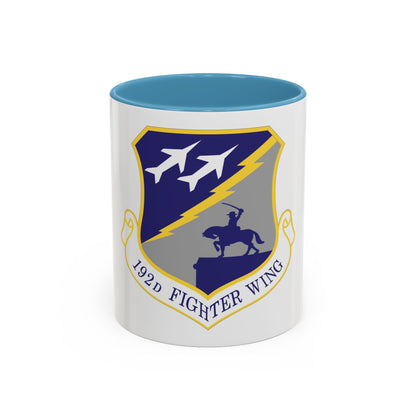 192nd Wing (U.S. Air Force) Accent Coffee Mug