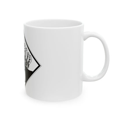N-00 1926 template (Nebraska) (Road Sign) White Coffee Mug