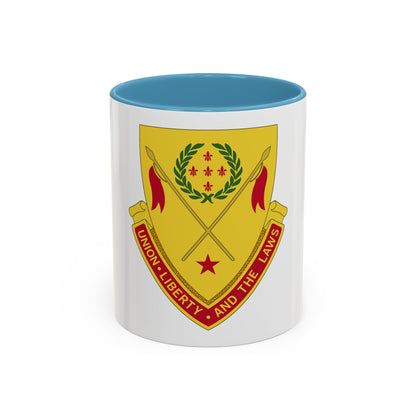 180th Field Artillery Battalion (U.S. Army) Accent Coffee Mug