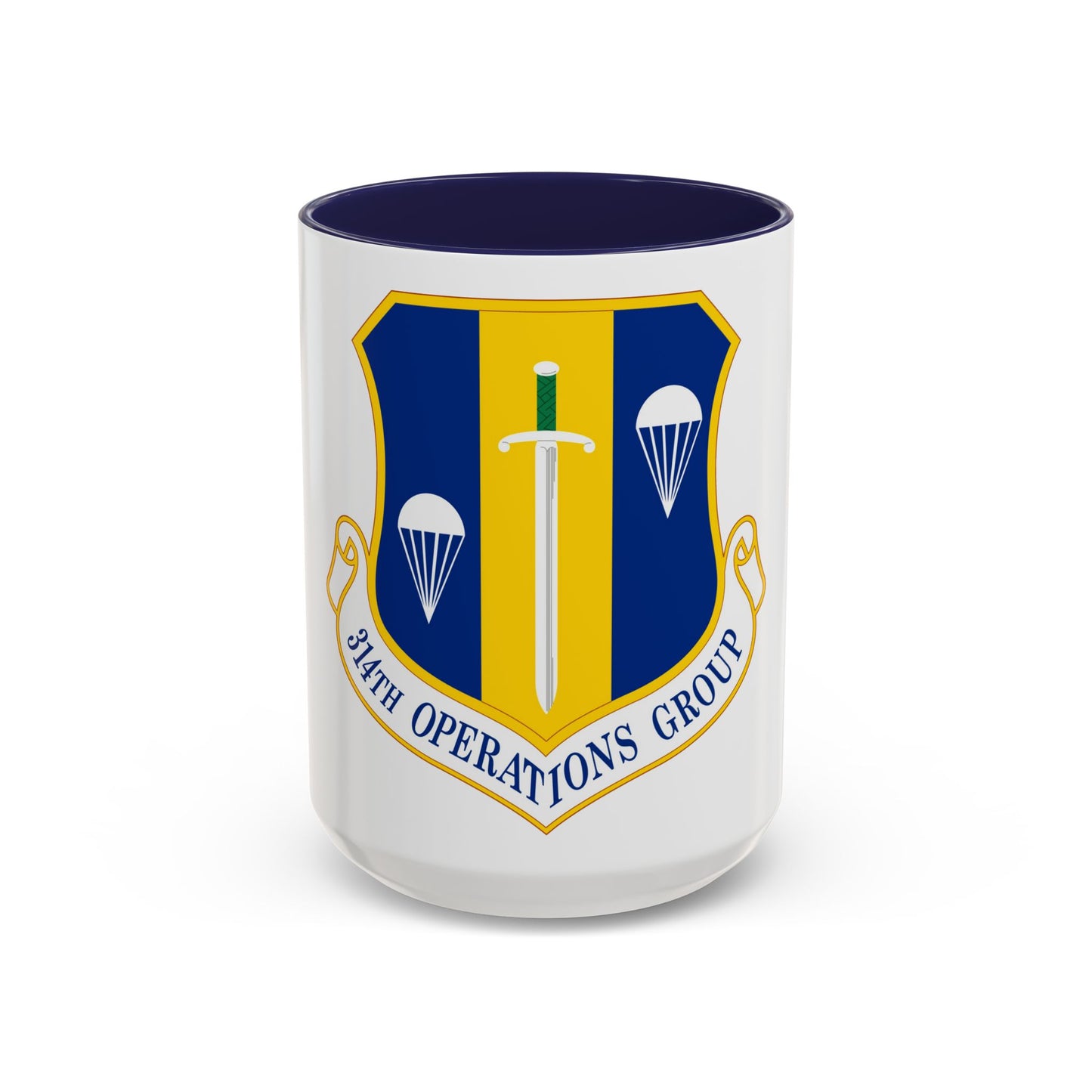 314 Operations Group AETC (U.S. Air Force) Accent Coffee Mug