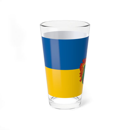 Flag of Sarosd (Hungary) Pint Glass 16oz