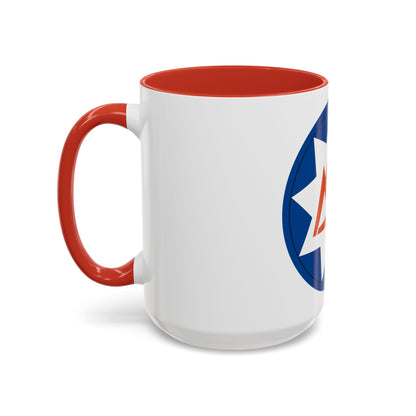 93rd Signal Brigade 2 (U.S. Army) Accent Coffee Mug