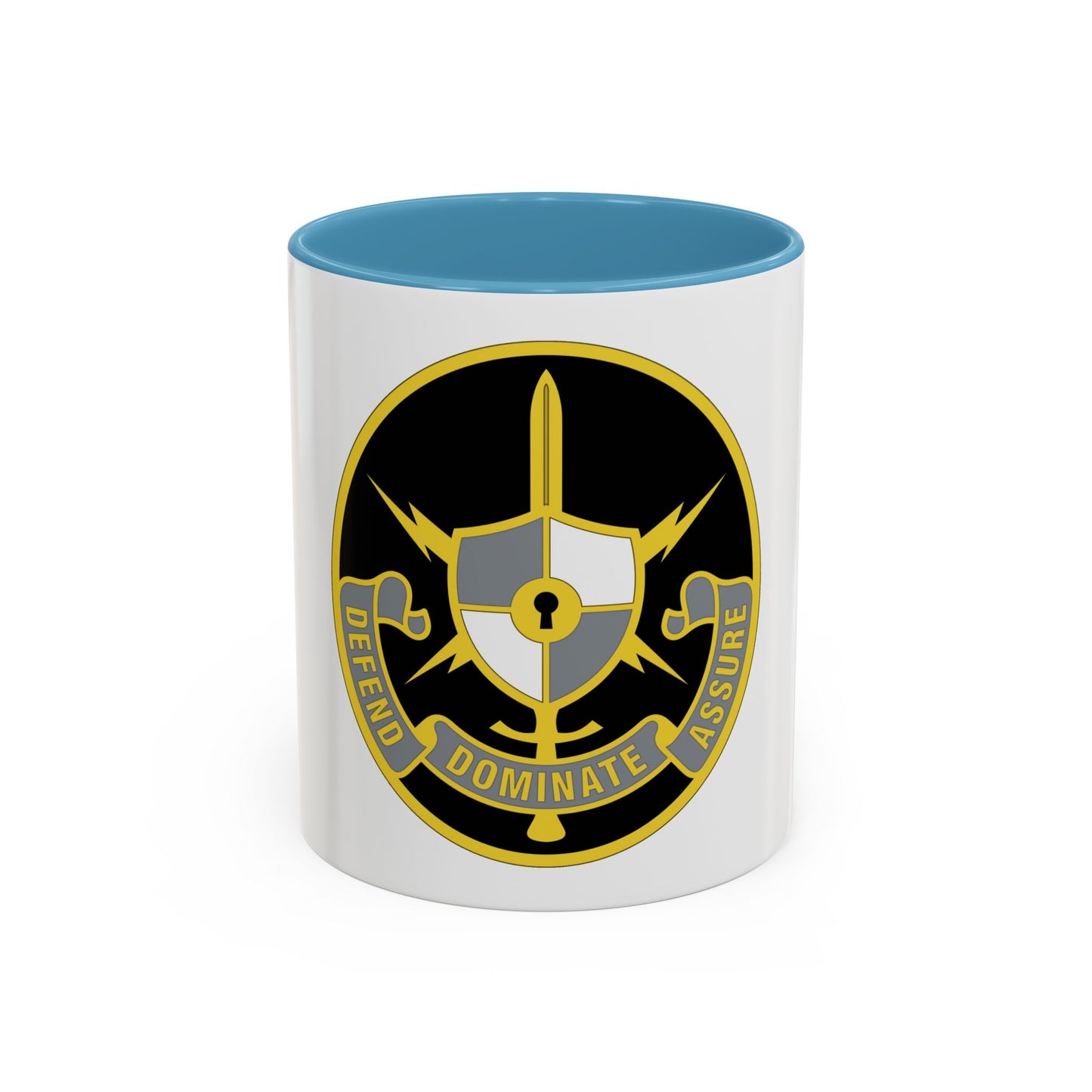 United States Cyber School 2 (U.S. Army) Accent Coffee Mug