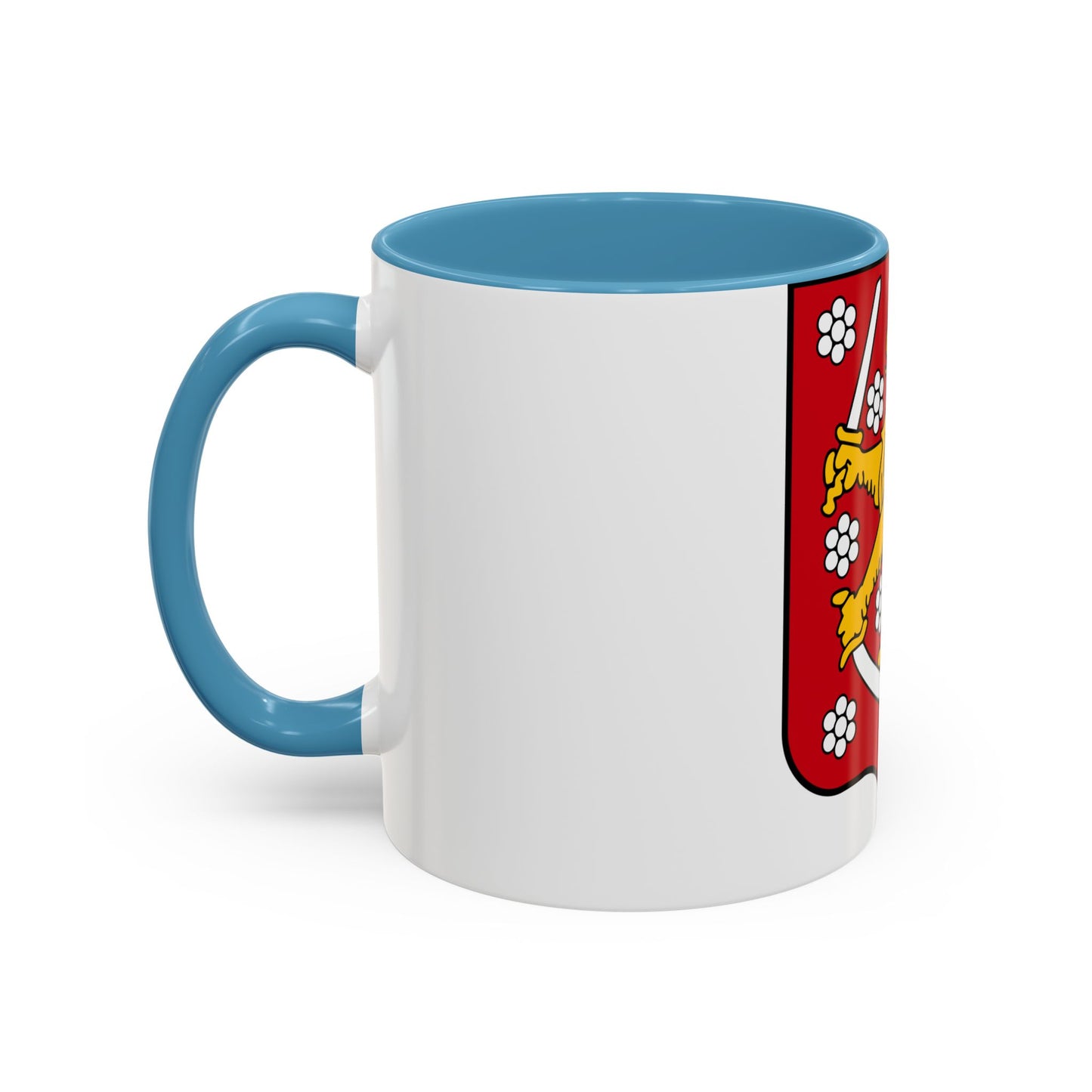Coats of arms of the Grand Duchy of Finland - Accent Coffee Mug