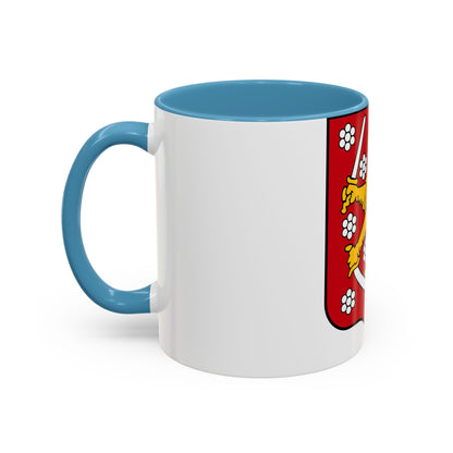 Coats of arms of the Grand Duchy of Finland - Accent Coffee Mug