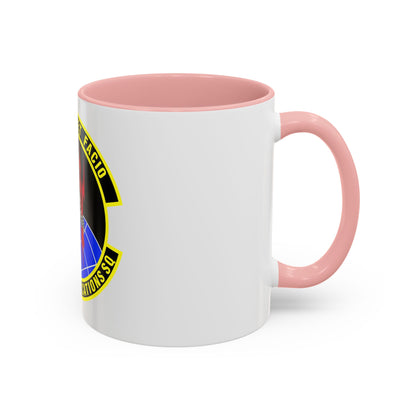 868th Communications Squadron (U.S. Air Force) Accent Coffee Mug