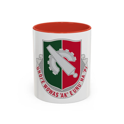 126 Maintenance Battalion (U.S. Army) Accent Coffee Mug