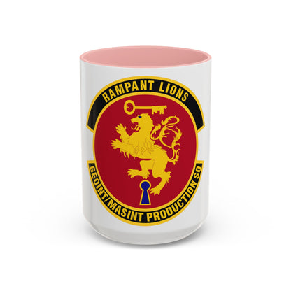 Geospatial Intelligence Measurement & Signatures Intelligence Production Squadron (U.S. Air Force) Accent Coffee Mug