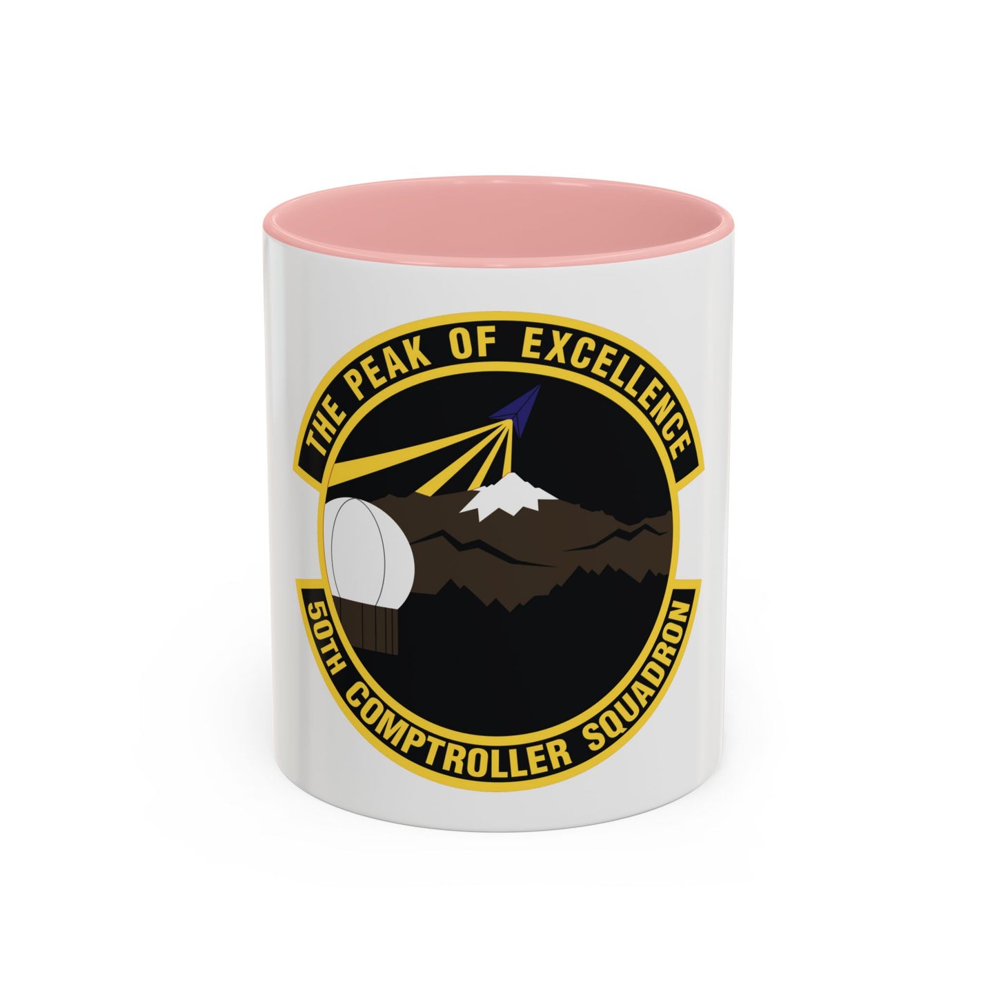 50th Comptroller Squadron (U.S. Air Force) Accent Coffee Mug