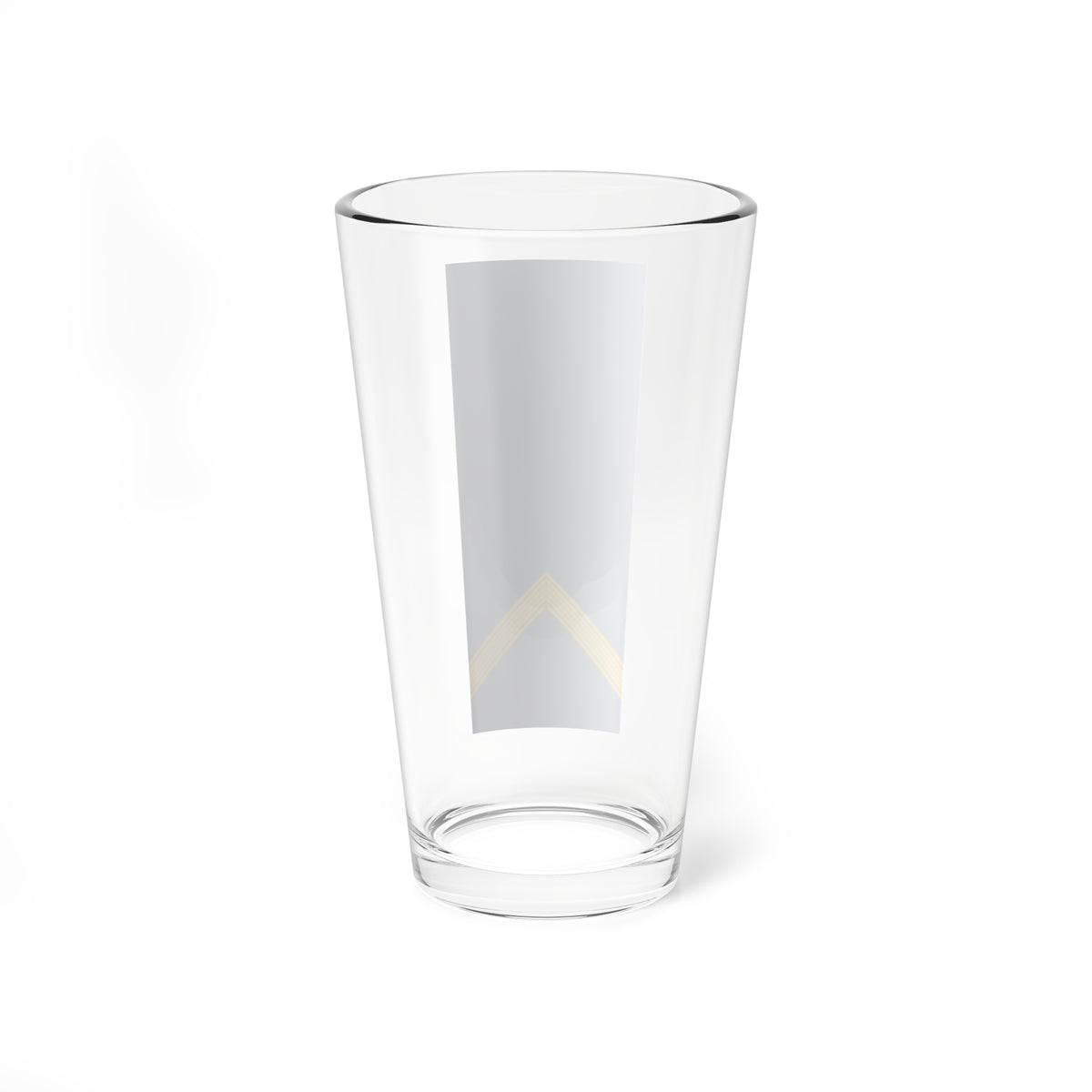 French Army sleeves OR 5 (Military Rank) Pint Glass 16oz