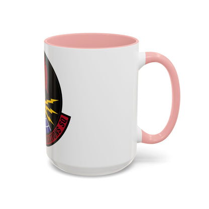 618 Air Communications Squadron AMC (U.S. Air Force) Accent Coffee Mug