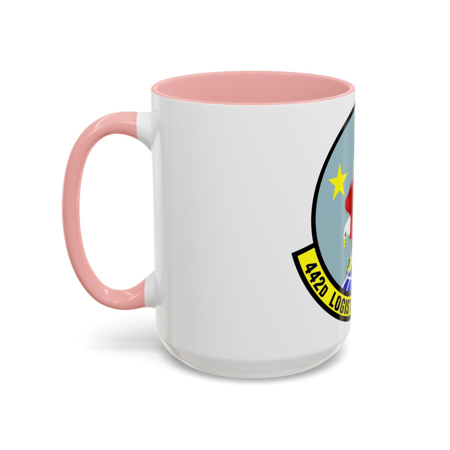 442d Logistics Support Squadron (U.S. Air Force) Accent Coffee Mug