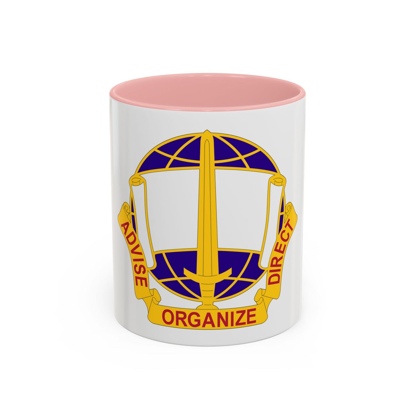 308 Civil Affairs Brigade 2 (U.S. Army) Accent Coffee Mug