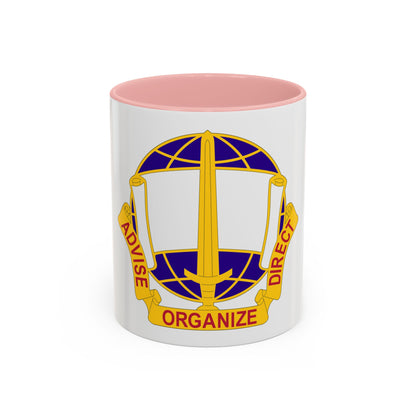 308 Civil Affairs Brigade 2 (U.S. Army) Accent Coffee Mug