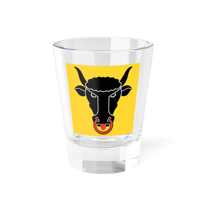 Flag of Canton of Uri (Switzerland) Shot Glass 1.5oz