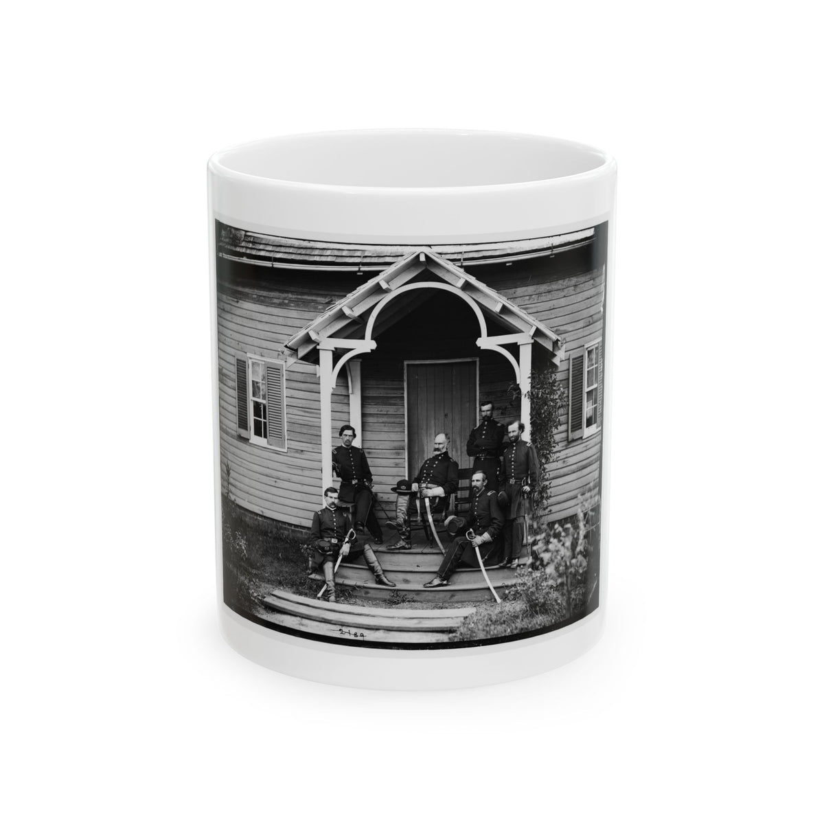 Culpeper, Va. Provost Marshal General Marsena R. Patrick And Staff (U.S. Civil War) White Coffee Mug