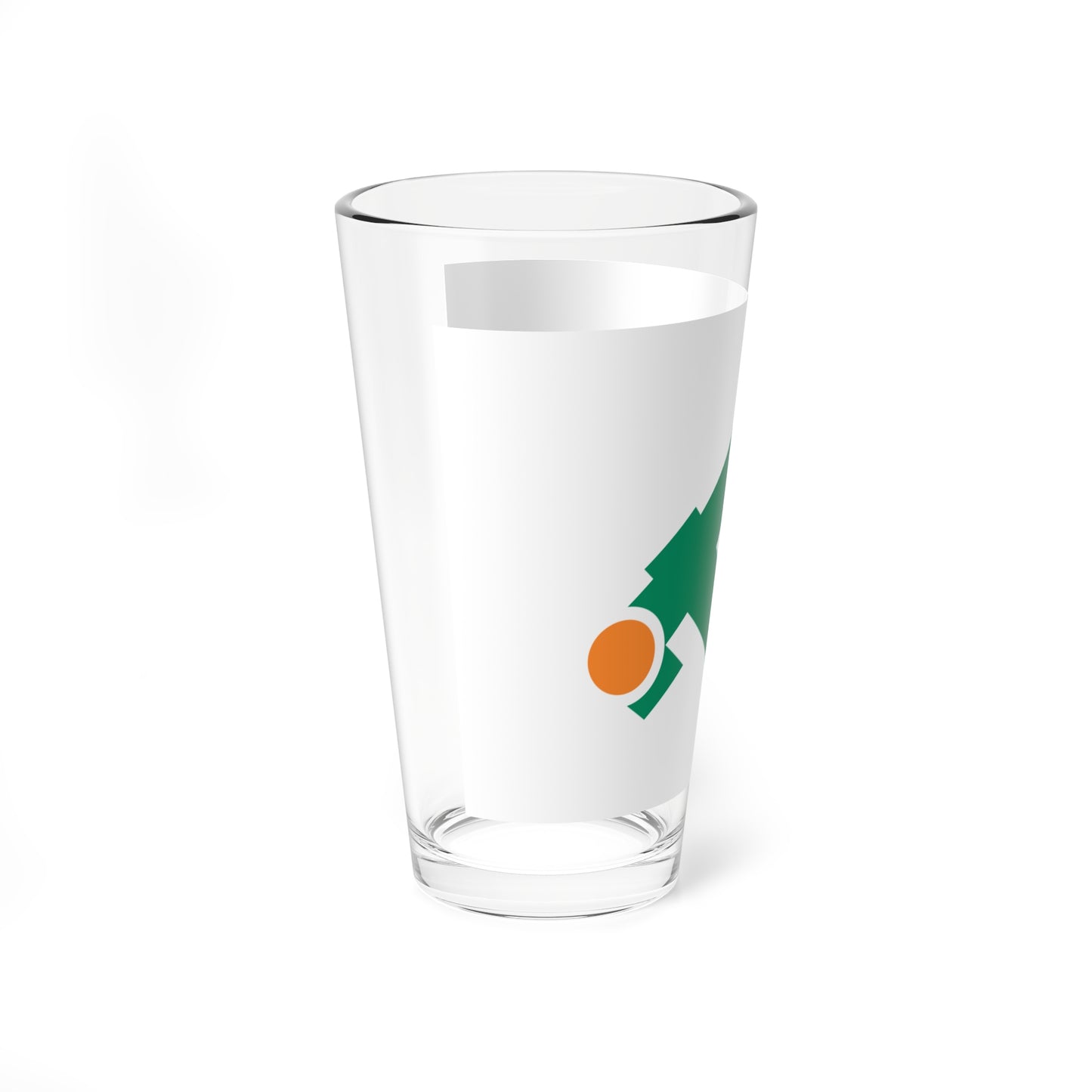 Flag of Setana Hokkaido (Japan) Pint Glass 16oz
