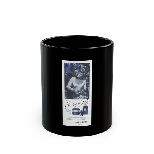 Evening in Paris ad, Woman's Home Companion, May 1948 - Black Coffee Mug