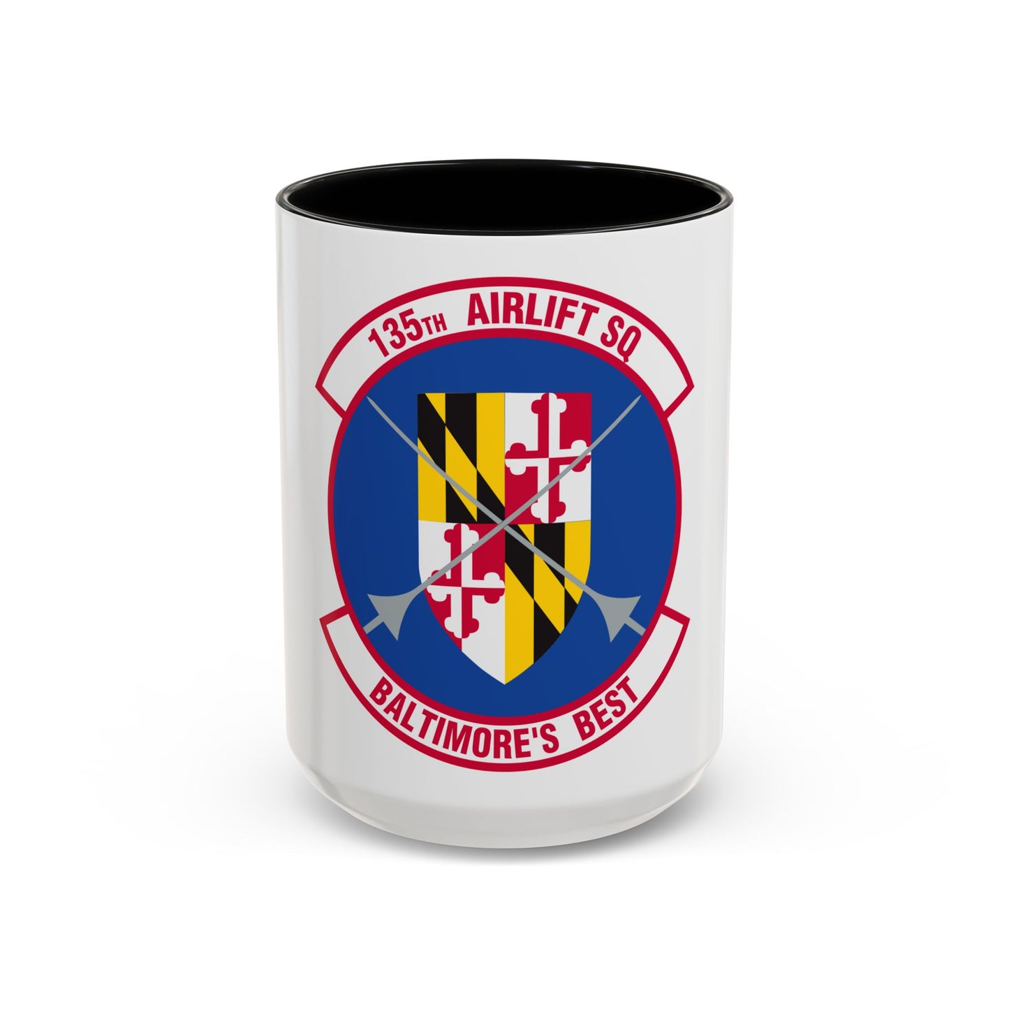 135 Airlift Squadron (U.S. Air Force) Accent Coffee Mug