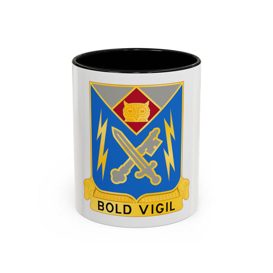 105 Military Intelligence Battalion (U.S. Army) Accent Coffee Mug