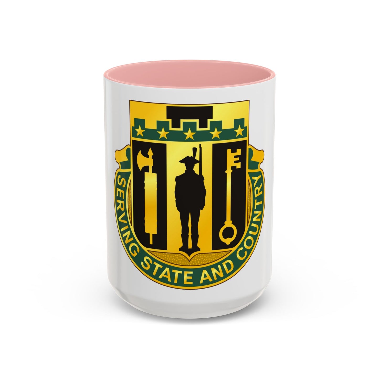 102 Military Police Battalion (U.S. Army) Accent Coffee Mug