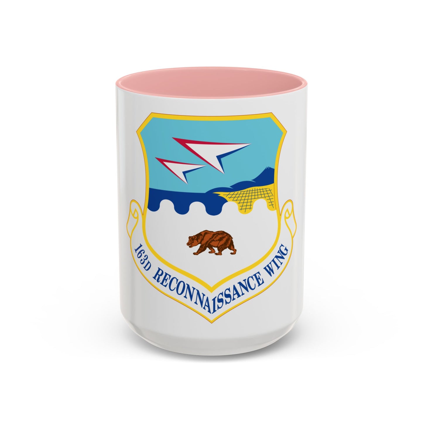 163d Attack Wing (U.S. Air Force) Accent Coffee Mug