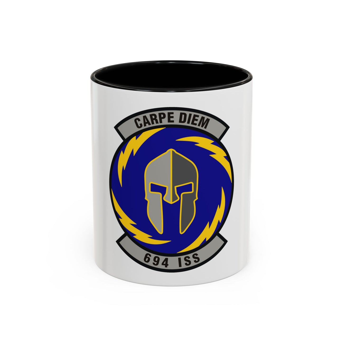 694th Intelligence Support Squadron (U.S. Air Force) Accent Coffee Mug