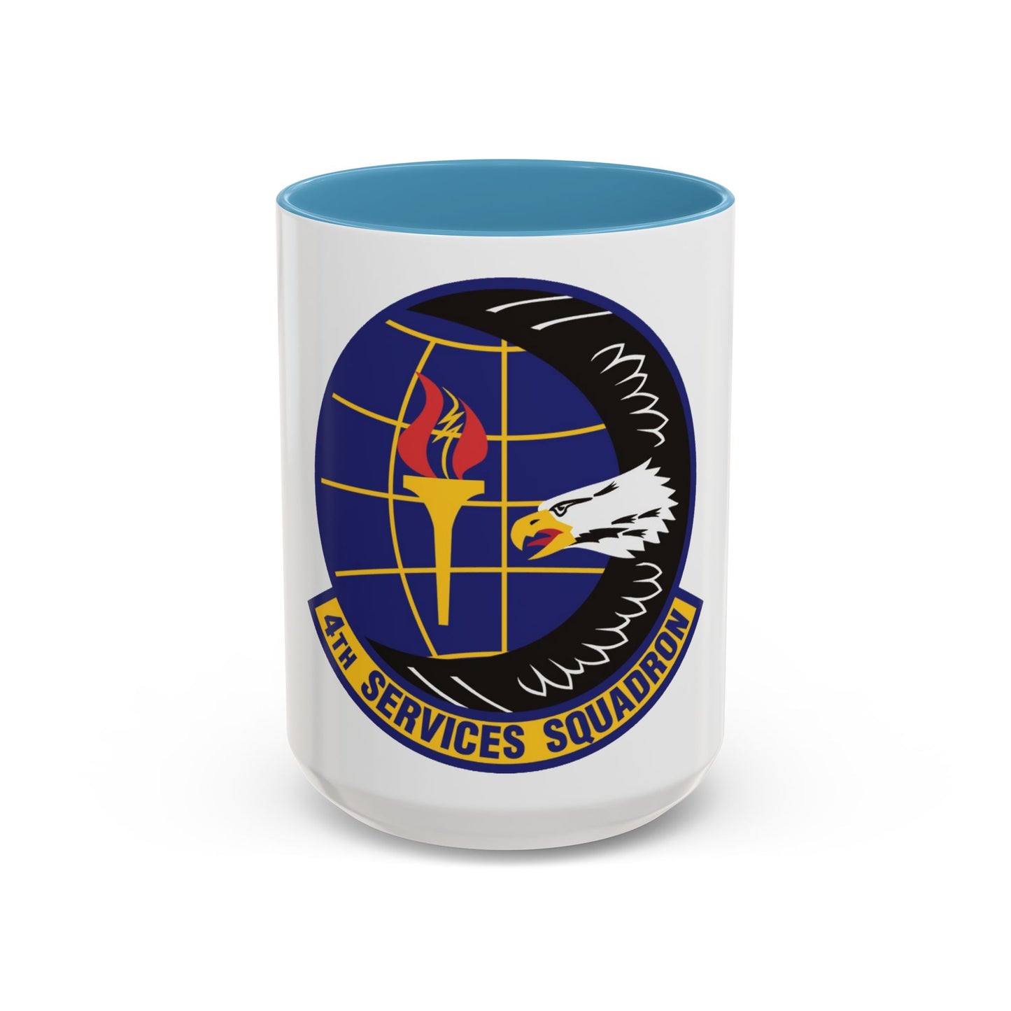 4th Services Squadron (U.S. Air Force) Accent Coffee Mug