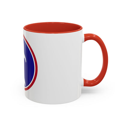 Atlantic Base Commands (U.S. Army) Accent Coffee Mug