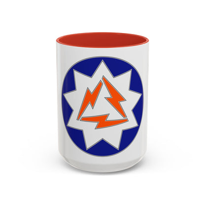 93 Signal Brigade (U.S. Army) Accent Coffee Mug